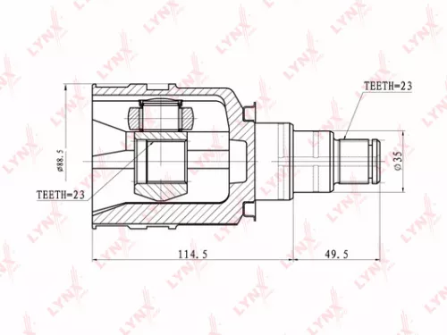 CV-Joint, inner