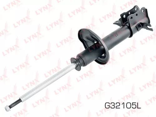 Shock absorber strut gas, left, rear