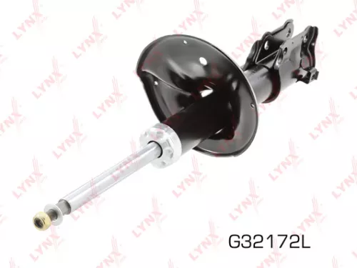 Shock absorber strut gas, left, front