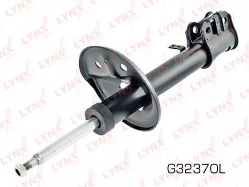 Shock absorber strut gas, left, front