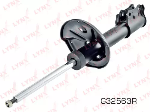 Shock absorber strut gas, right, rear