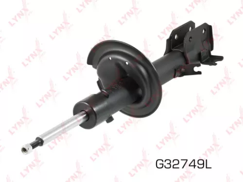 Shock absorber strut gas, left, front