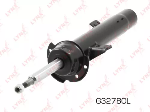 Shock absorber strut gas, left, front