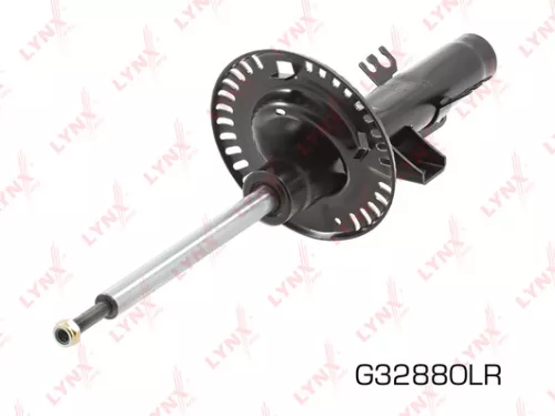 Shock absorber strut, gas, front