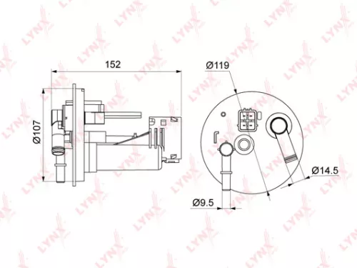 Fuel filter, in-tank