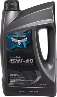 VOXLUBE Engine Oil 15W40 / 4 LTR / API SL/CF – Premium High-Performance Lubricant