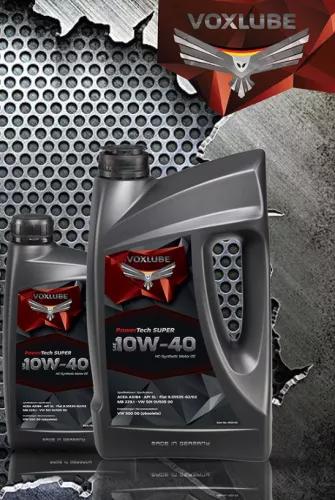 VOXLUBE Engine Oil S Synth 10W40 / 5 LTR / API SL/CF – Premium Quality Lubricant