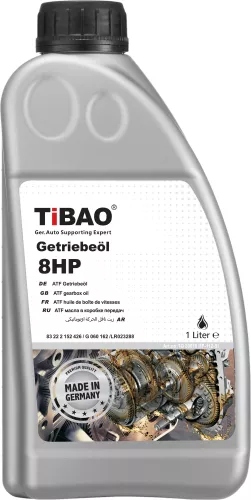 TIBAO ATF Oil Life Guard 8HP / ZF8 – Cadillac Escalade / Yellow / 1 LTR – Premium Automatic Transmission Fluid