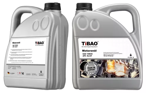 TIBAO Engine Oil 15W40 / 5 LTR / API SL/CF – Premium High-Performance Lubricant Auto Oil